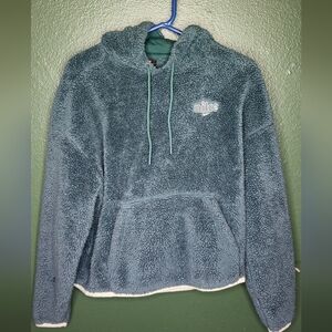Nike Women's Blue Fleece Cowl Sweater